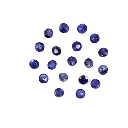 Natural Bangkok Blue Sapphire Calibrated Rounds | 2.5mm & 3mm