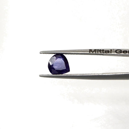 Natural Bangkok Blue Sapphire Calibrated Hearts | 7mm & 8mm