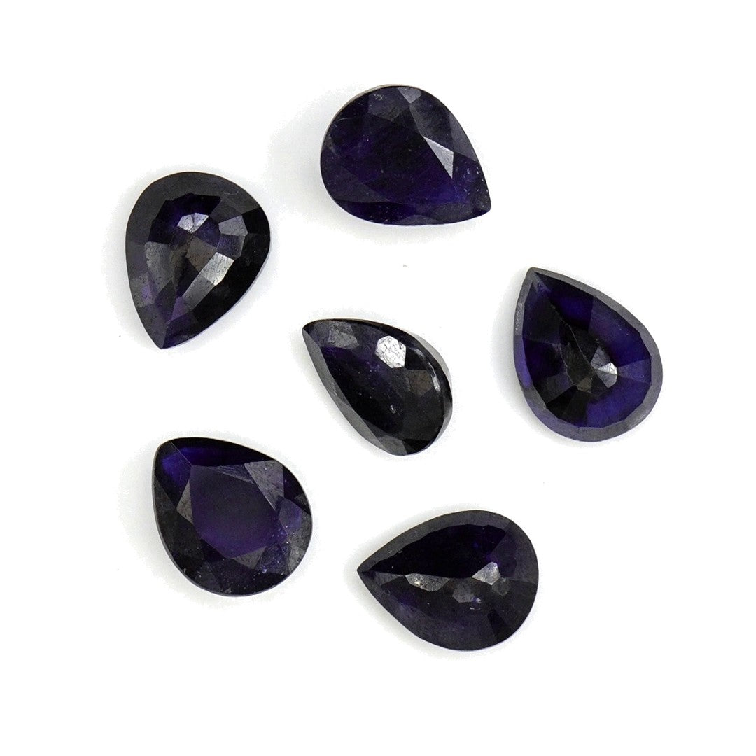 Natural Bangkok Blue Sapphire Calibrated Pears | 7x9mm & 8x10mm