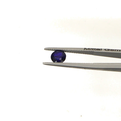 Natural Bangkok Blue Sapphire Calibrated Rounds | 5mm & 6mm