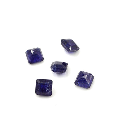 Natural Bangkok Blue sapphire Calibrated Square Octagon | 5mm & 5.5mm