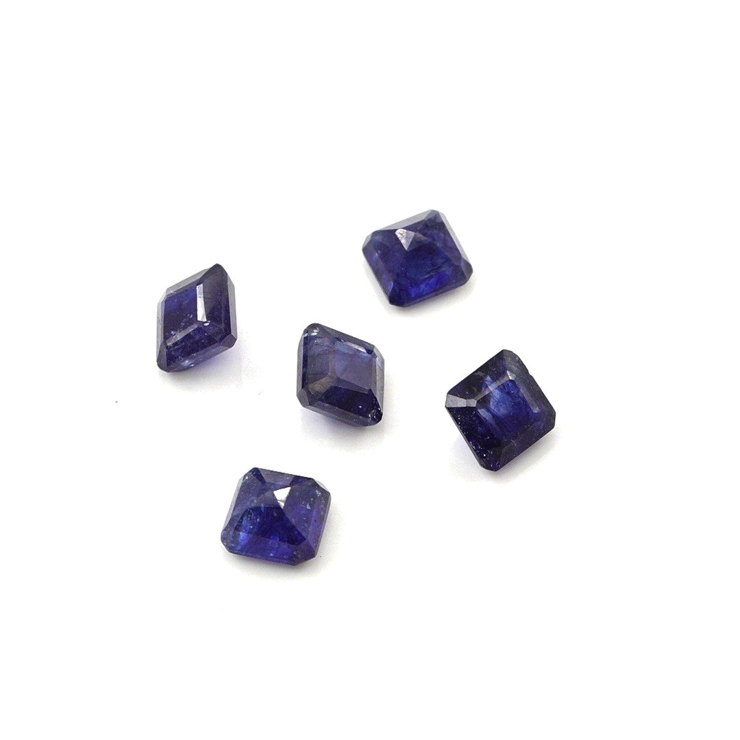 Natural Bangkok Blue sapphire Calibrated Square Octagon | 5mm & 5.5mm