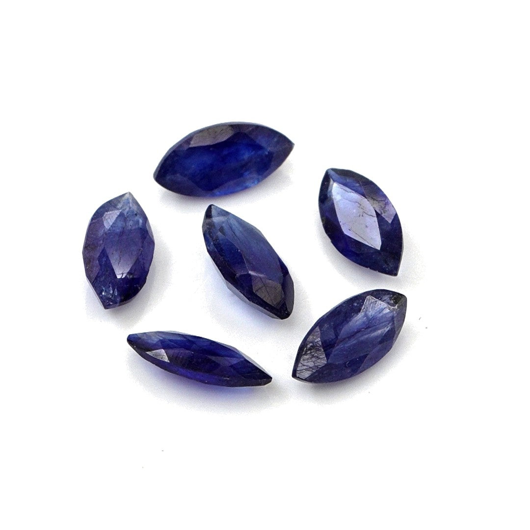 Natural Bangkok Blue Sapphire Calibrated Marquise | 3x6mm & 4x8mm