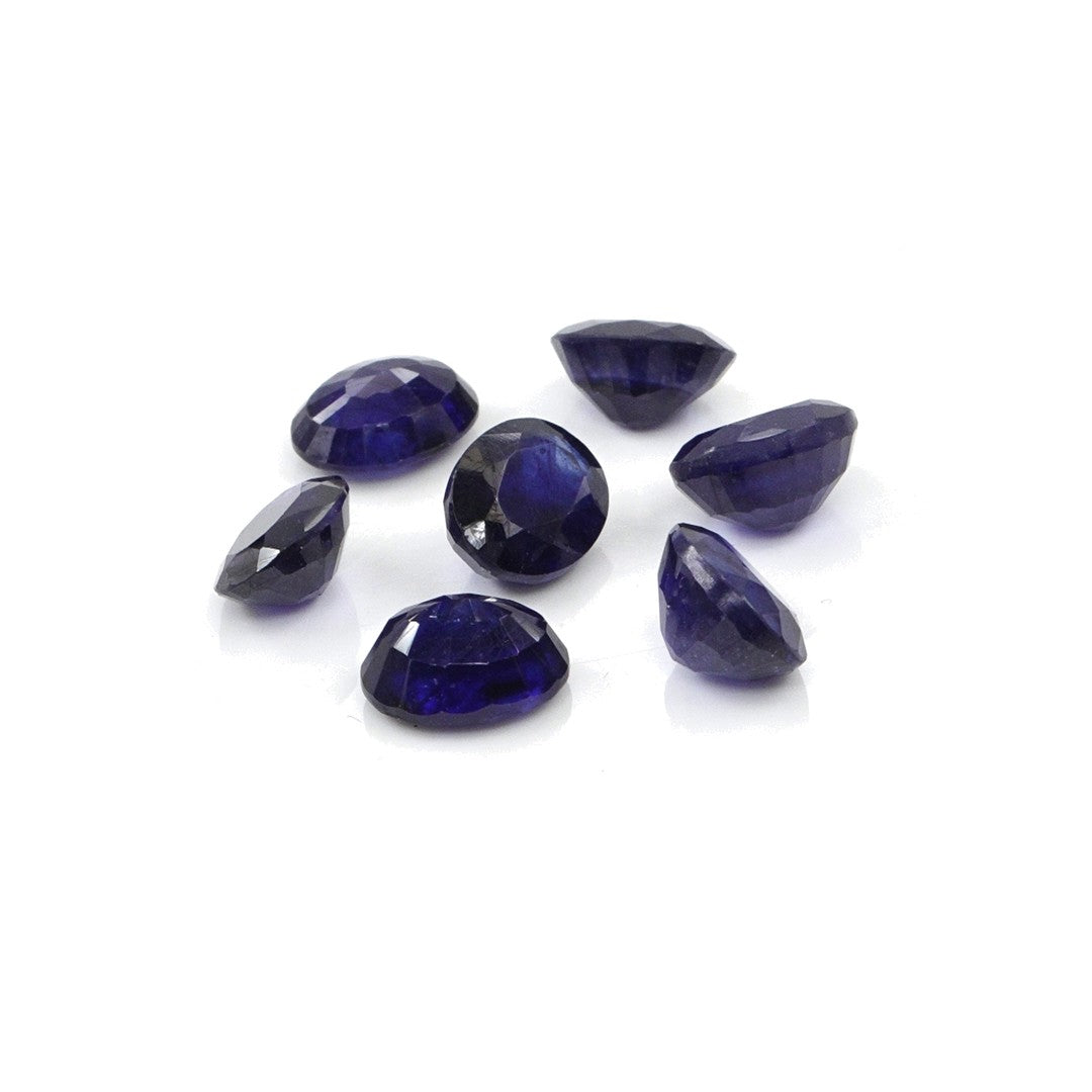 Natural Bangkok Blue Sapphire Calibrated Ovals | 7x9mm & 8x10mm