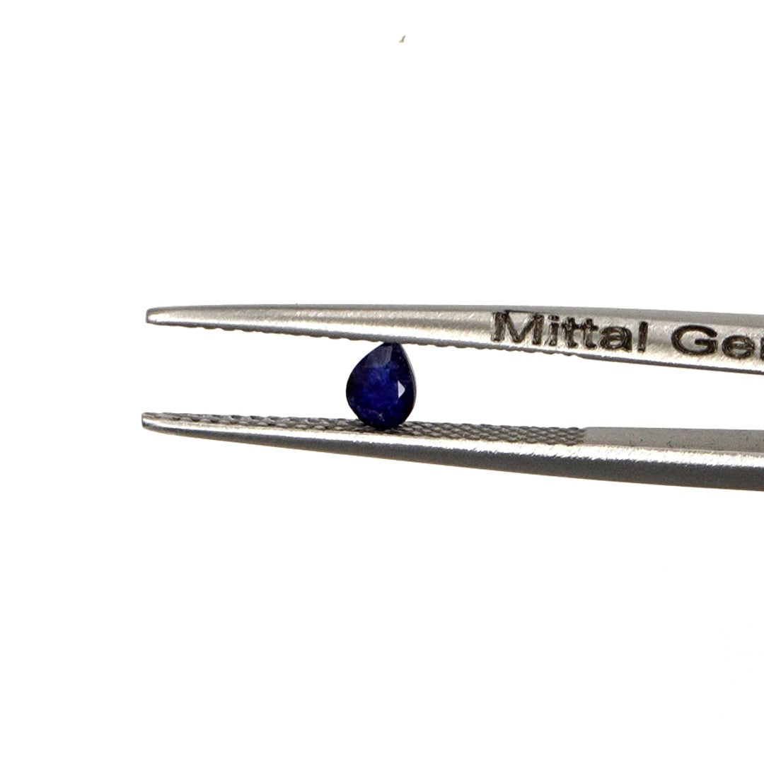 Natural Bangkok Blue Sapphire Calibrated Pears | 3x4mm & 4x5mm