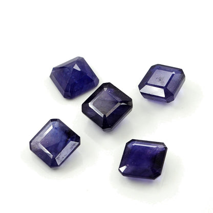 Natural Bangkok Blue sapphire Calibrated Square Octagons | 10mm & 10.5mm