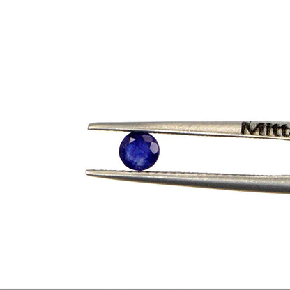 Natural Bangkok Blue Sapphire Calibrated Rounds | 4mm & 4.5mm