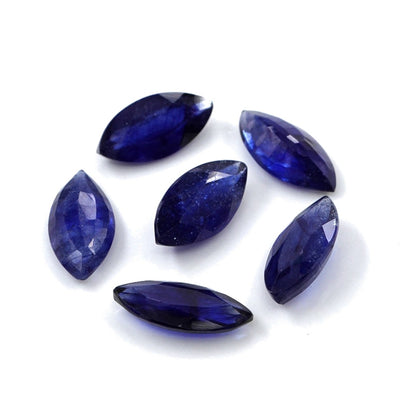 Natural Bangkok Blue Sapphire Calibrated Marquise | 7x14mm & 8x16mm