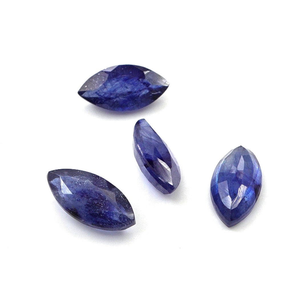 Natural Bangkok Blue Sapphire Calibrated Marquise | 5x10mm & 6x12mm