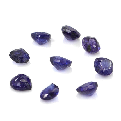 Natural Bangkok Blue Sapphire Calibrated Hearts | 3mm & 3.5mm