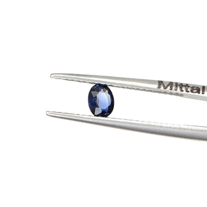 Natural Untreated Blue Sapphire Calibrated Ovals | 3x4mm & 4x5mm