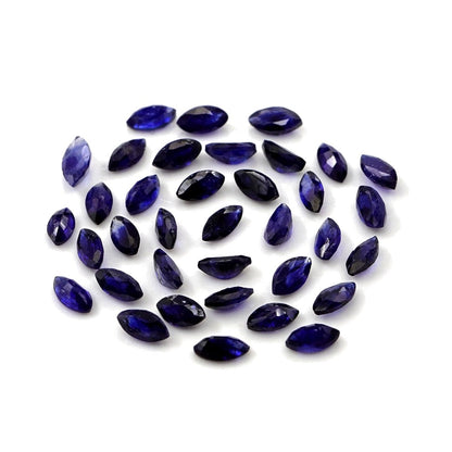 Natural Bangkok Blue Sapphire Calibrated Marquise | 2x4mm & 2.5x5mm