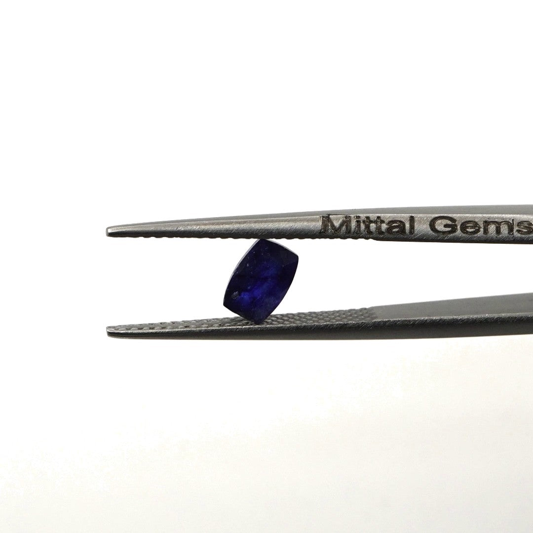 Natural Bangkok Blue sapphire Calibrated Long Cushions | 3x5mm & 4x6mm