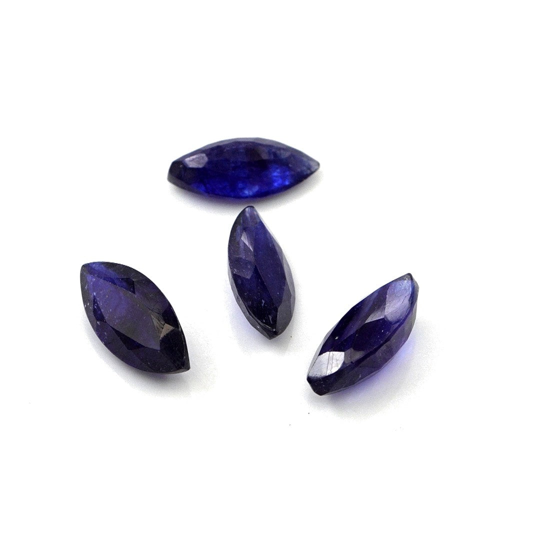 Natural Bangkok Blue Sapphire Calibrated Marquise | 5x10mm & 6x12mm