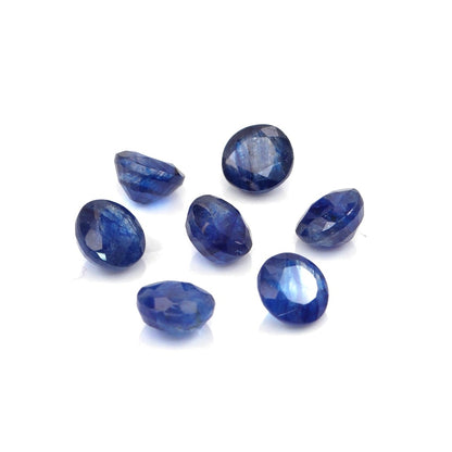 Natural Bangkok Blue Sapphire Calibrated Rounds | 5mm & 6mm