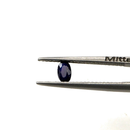Natural Untreated Blue Sapphire Calibrated Ovals | 3x4mm & 4x5mm
