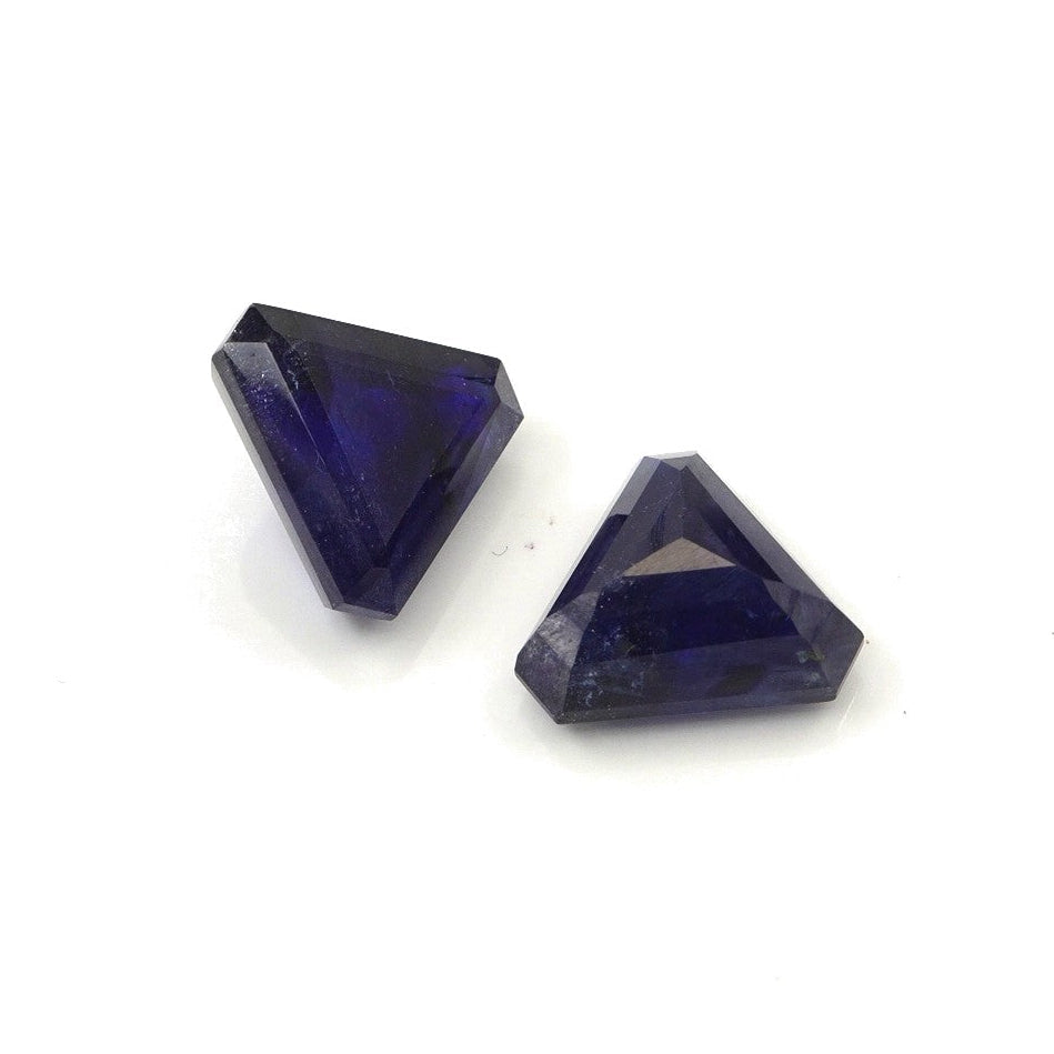 Natural Bangkok Blue Sapphire Calibrated Trillions | 7mm & 8mm
