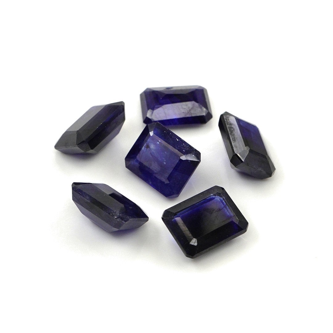 Natural Bangkok Blue Sapphire Calibrated Octagons | 7x9mm & 8x10mm