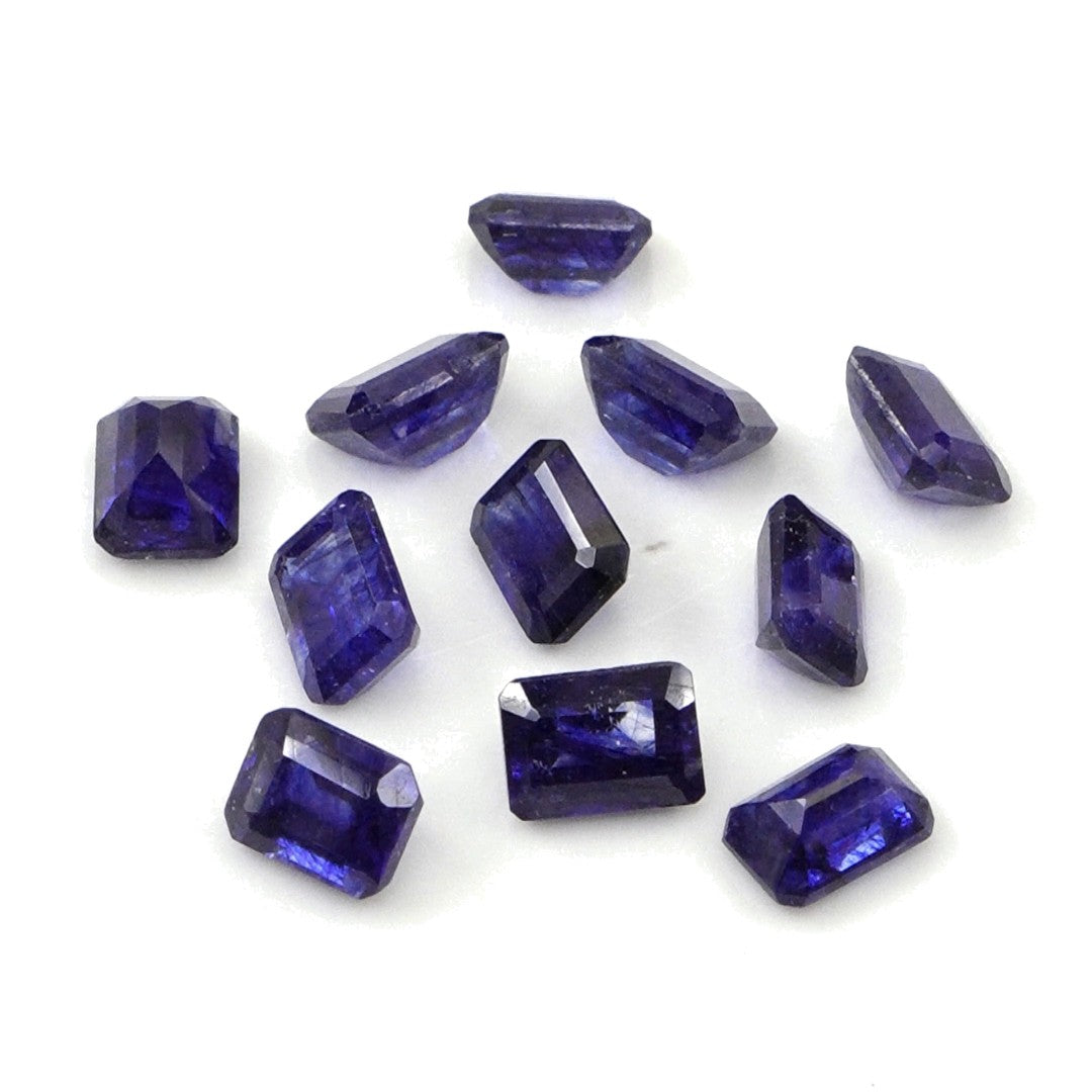 Natural Bangkok Blue Sapphire Calibrated Octagons | 3x4mm & 4x5mm