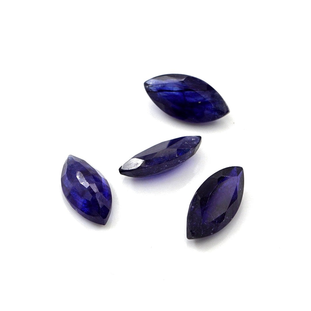 Natural Bangkok Blue Sapphire Calibrated Marquise | 5x10mm & 6x12mm