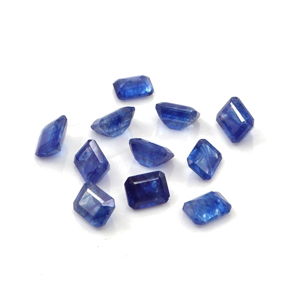 Natural Bangkok Blue Sapphire Calibrated Octagons | 3x4mm & 4x5mm