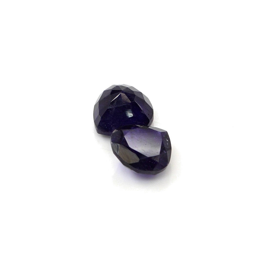 Natural Bangkok Blue Sapphire Calibrated Hearts | 9mm & 10mm