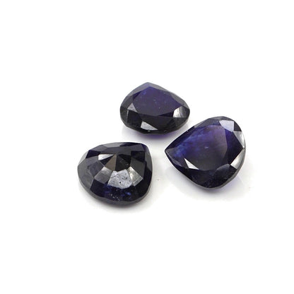 Natural Bangkok Blue Sapphire Calibrated Hearts | 9mm & 10mm