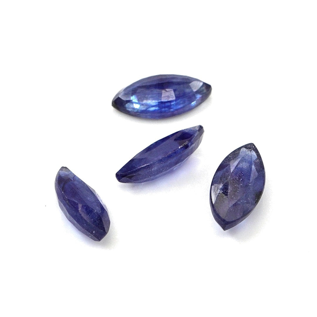 Natural Bangkok Blue Sapphire Calibrated Marquise | 5x10mm & 6x12mm