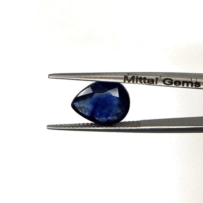 Natural Bangkok Blue Sapphire Calibrated Pears | 9x11mm & 10x12mm