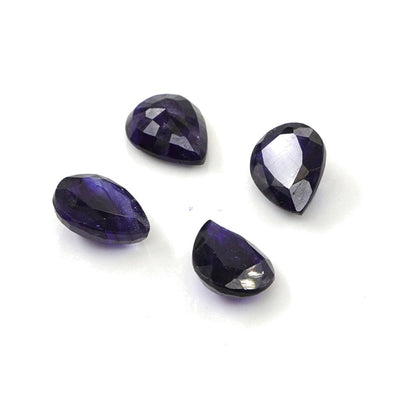 Natural Bangkok Blue Sapphire Calibrated Pears | 7x9mm & 8x10mm