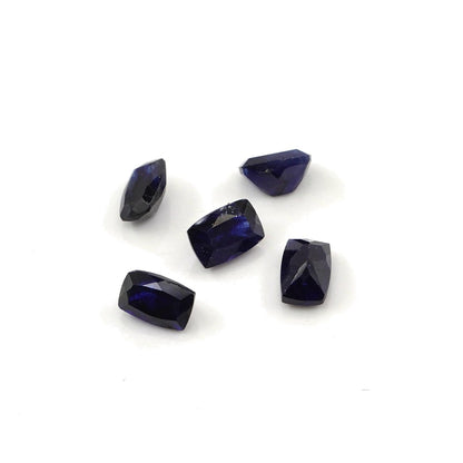 Natural Bangkok Blue sapphire Calibrated Long Cushions | 5x7mm & 6x8mm