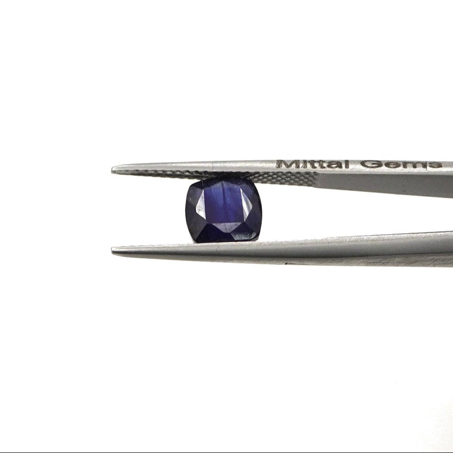 Natural Bangkok Blue Sapphire Calibrated Cushions | 8mm & 8.5mm