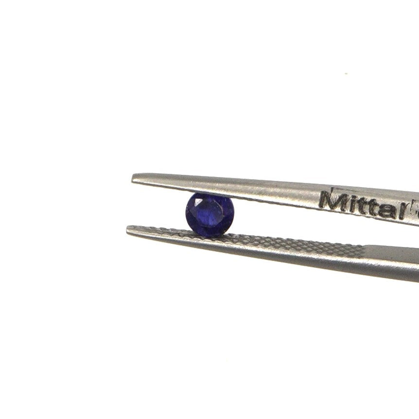 Natural Bangkok Blue Sapphire Calibrated Rounds | 4mm & 4.5mm