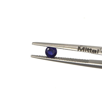 Natural Bangkok Blue Sapphire Calibrated Rounds | 4mm & 4.5mm