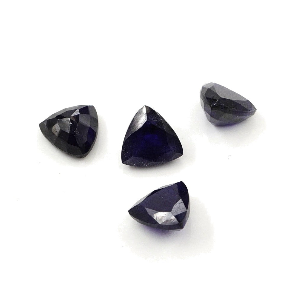 Natural Bangkok Blue sapphire Calibrated Trillions | 5mm & 5.5mm