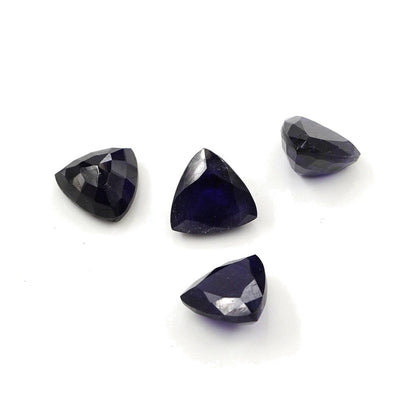 Natural Bangkok Blue sapphire Calibrated Trillions | 5mm & 5.5mm