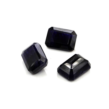 Natural Bangkok Blue Sapphire Calibrated Octagons | 10x14mm & 4x5mm