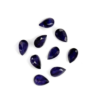 Natural Bangkok Blue Sapphire Calibrated Pears | 5x7mm & 6x8mm
