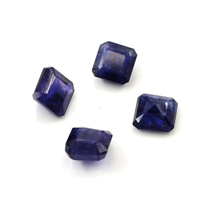 Natural Bangkok Blue sapphire Calibrated Square Octagons | 7mm & 7.5mm