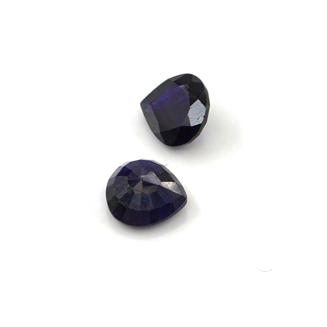 Natural Bangkok Blue Sapphire Calibrated Hearts | 7mm & 8mm
