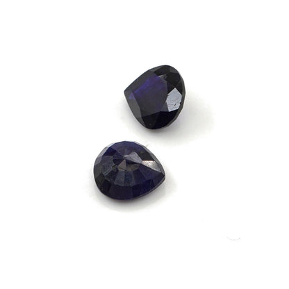 Natural Bangkok Blue Sapphire Calibrated Hearts | 7mm & 8mm