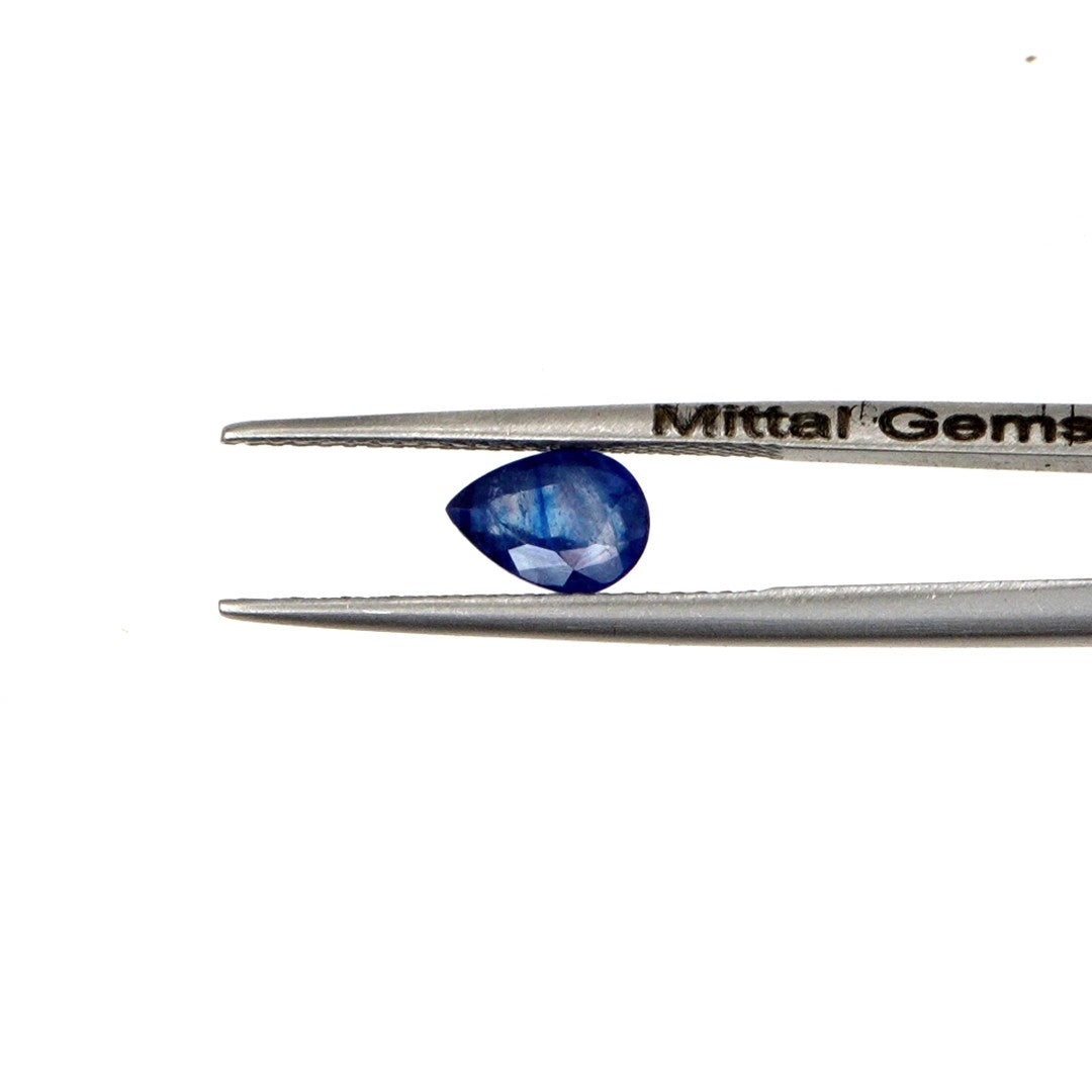 Natural Bangkok Blue Sapphire Calibrated Pears | 5x7mm & 6x8mm