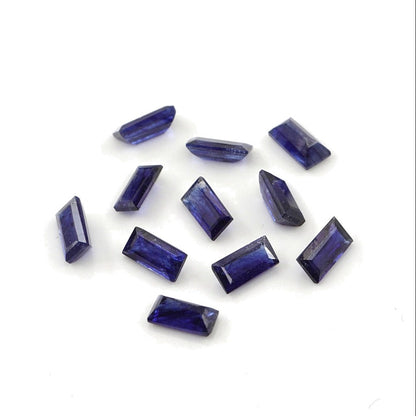 Natural Bangkok Blue Sapphire Calibrated Baguettes | 2x4mm & 2.5x5mm