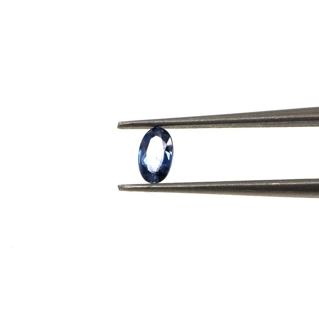 Natural Untreated Blue Sapphire Calibrated Ovals | 3x5mm & 4x6mm