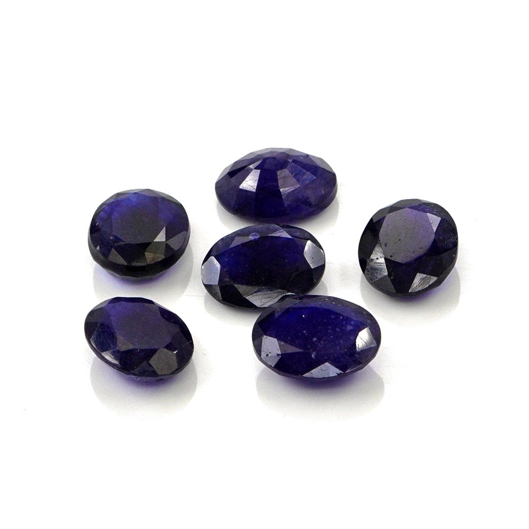 Natural Bangkok Blue Sapphire Calibrated Ovals | 5x7mm & 6x8mm