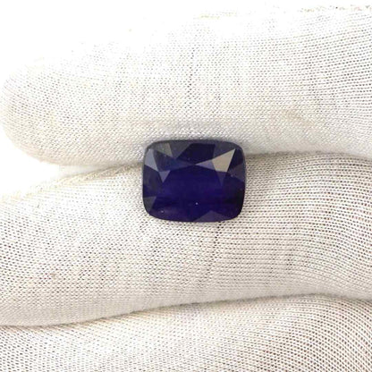 Natural Bangkok Blue sapphire Long Cushion | 10.79cts
