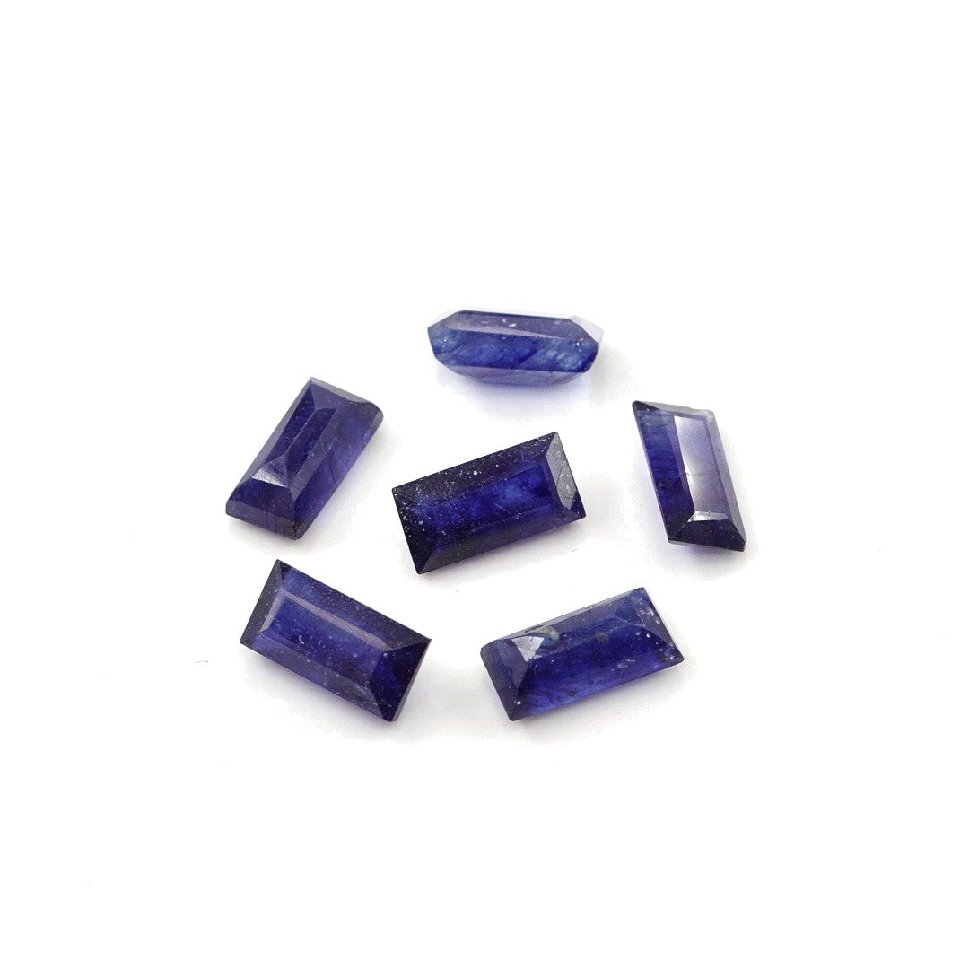 Natural Bangkok Blue Sapphire Calibrated Baguettes | 3x6mm & 4x8mm