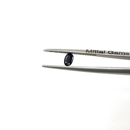 Natural Untreated Blue Sapphire Calibrated Ovals | 3x5mm & 4x6mm