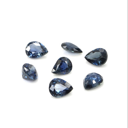 Natural Untreated Blue Sapphire Calibrated Ovals | 3x4mm & 4x5mm