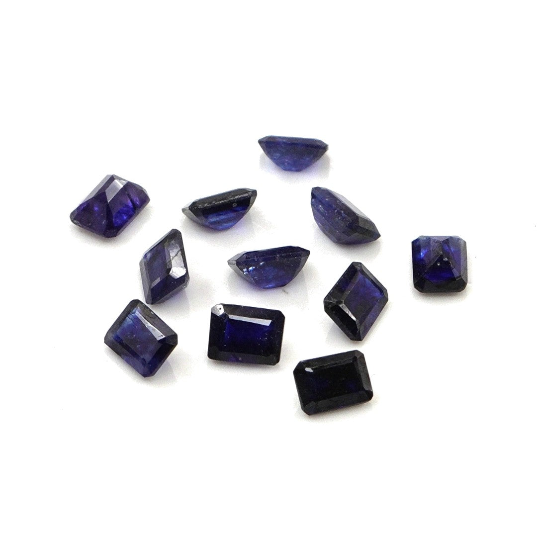 Natural Bangkok Blue Sapphire Calibrated Octagons | 3x4mm & 4x5mm